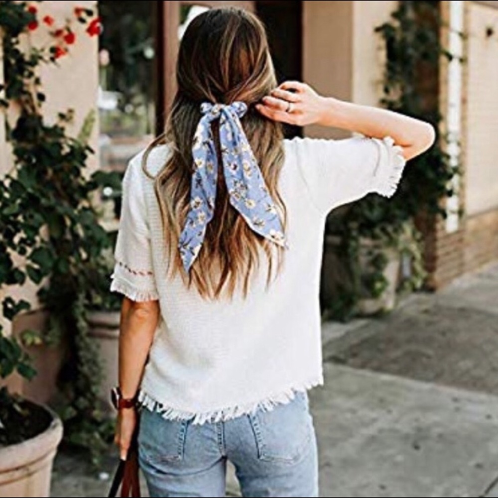 12 Bow Hair Scrunchies 🎀 - Picture 6 of 6
